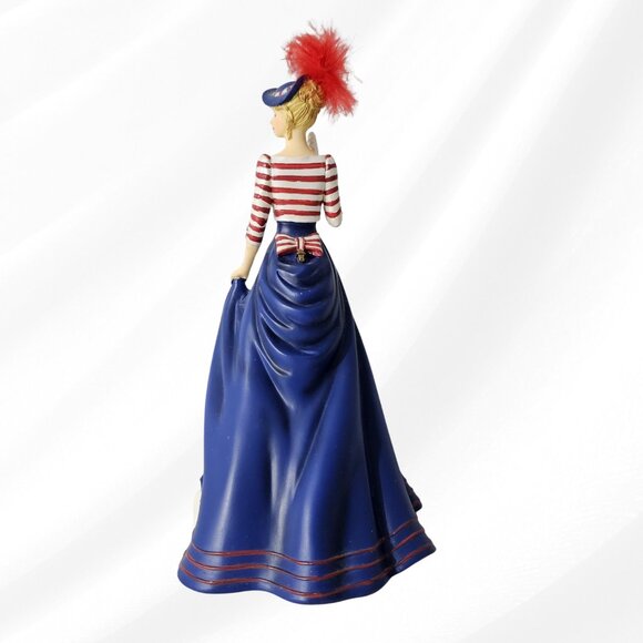 2/$50 Thomas Kinkade Broad Stripes & Bright Stars Figurine #0098A Hamilton - Picture 4 of 8